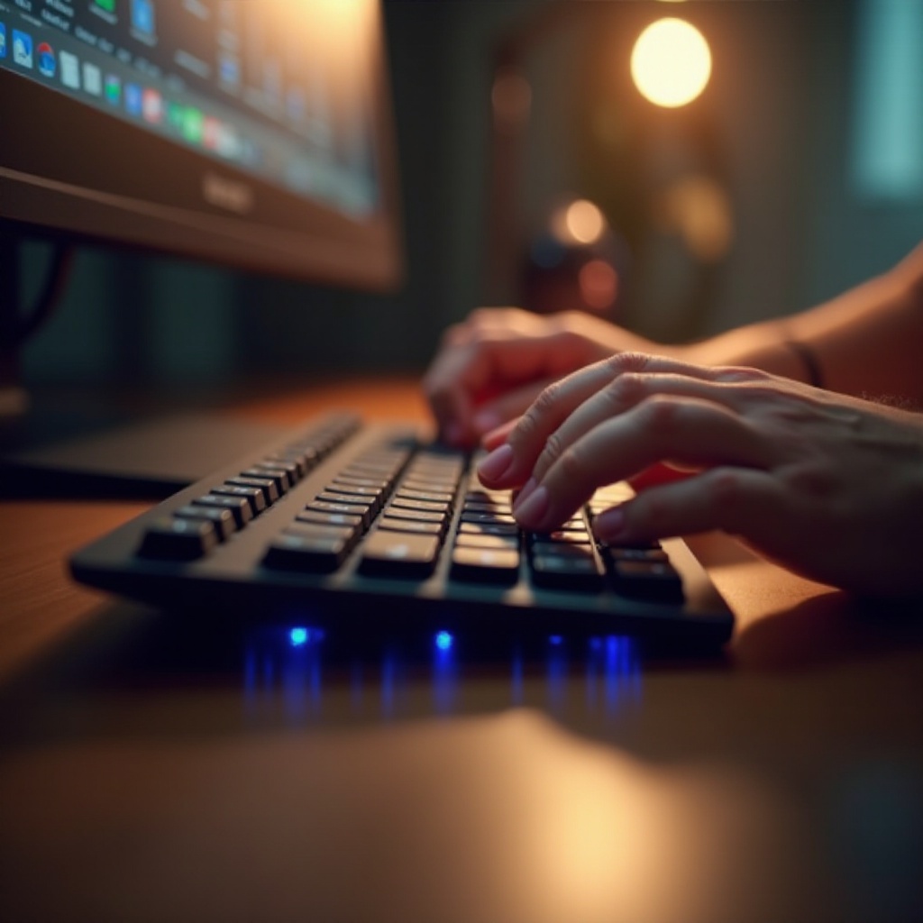 el teclado está escribiendo las teclas equivocadas